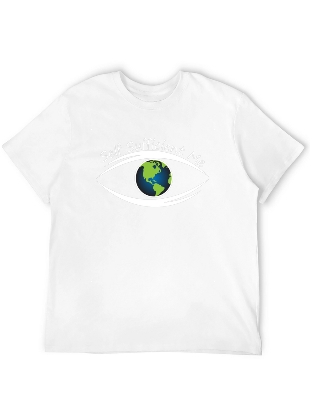 Self Sufficient Me Eye T-Shirt - Black