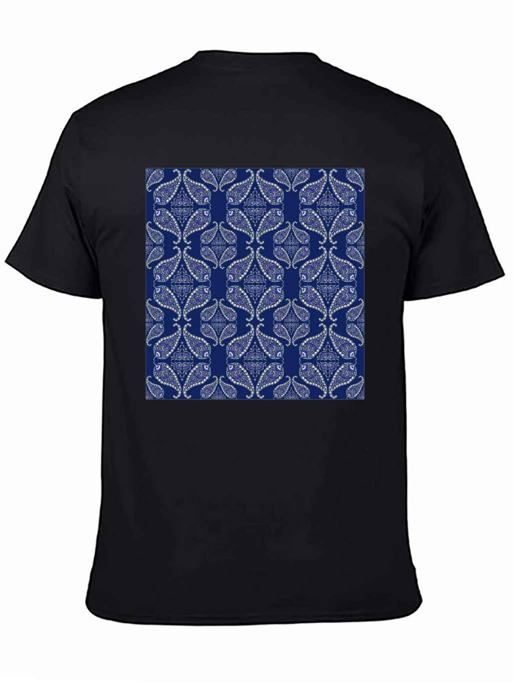 Patterned Graphic Tee - Casual Style