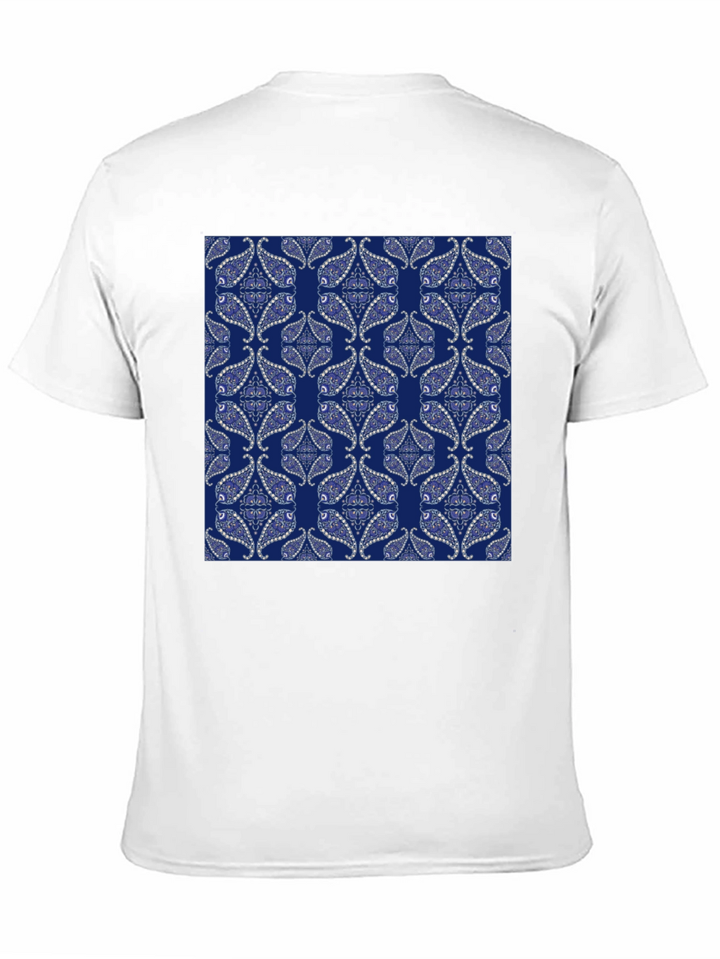 Patterned Graphic Tee - Casual Style