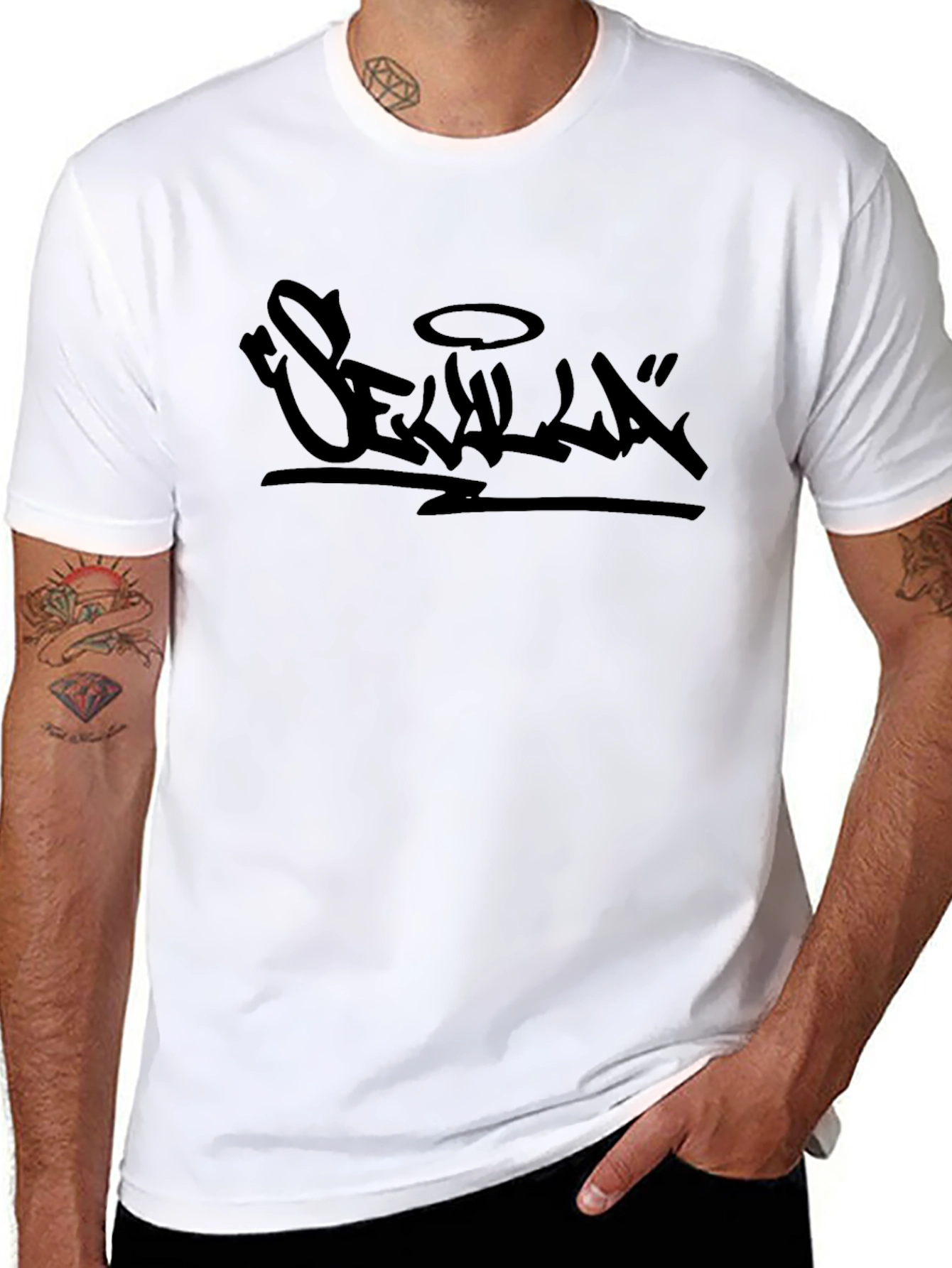 Edgy Graphic Tee: Streetwear Style