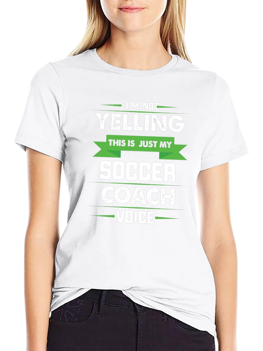 Soccer Coach Voice T-Shirt - Funny Novelty Tee