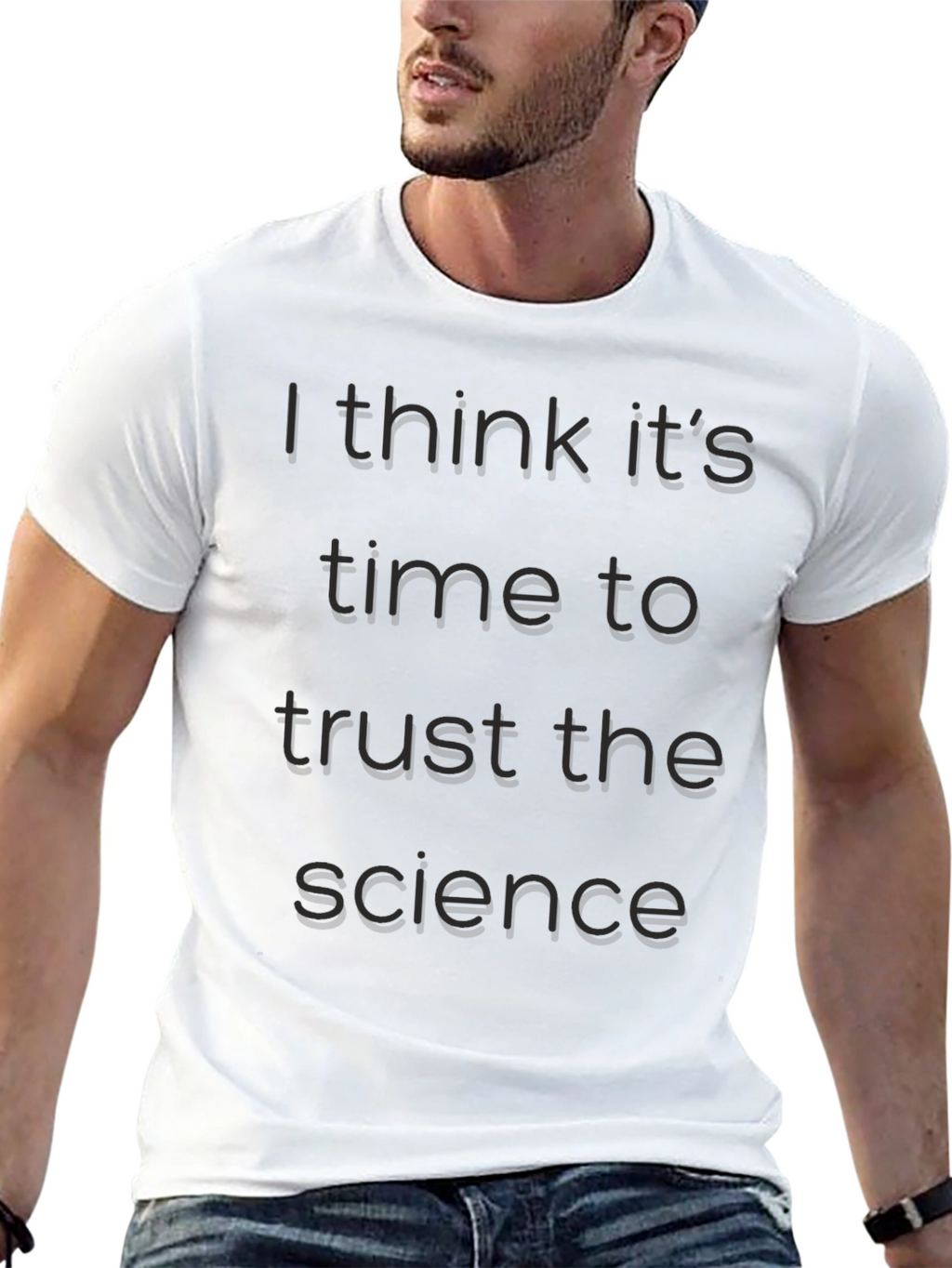 Trust the Science Black T-Shirt