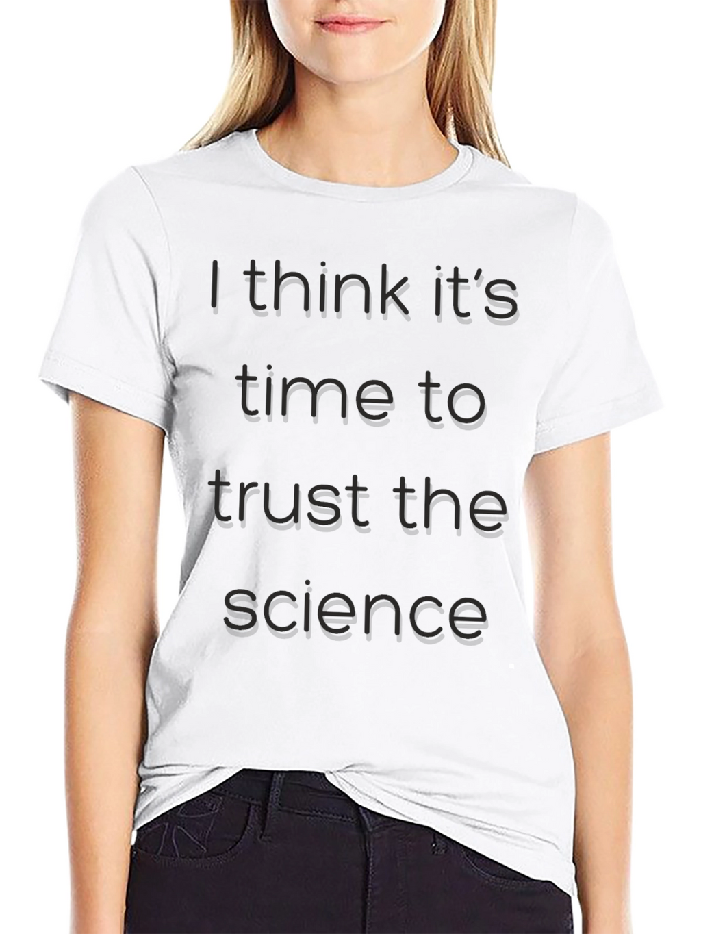 Trust the Science Black T-Shirt