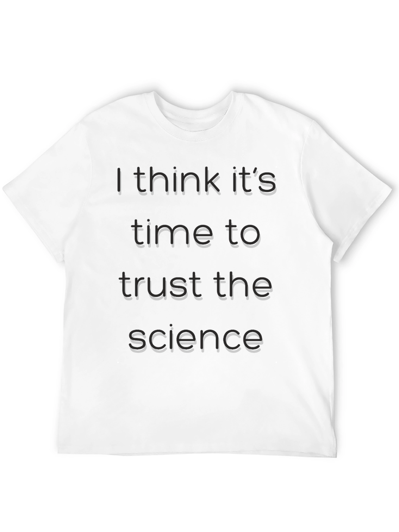 Trust the Science Black T-Shirt