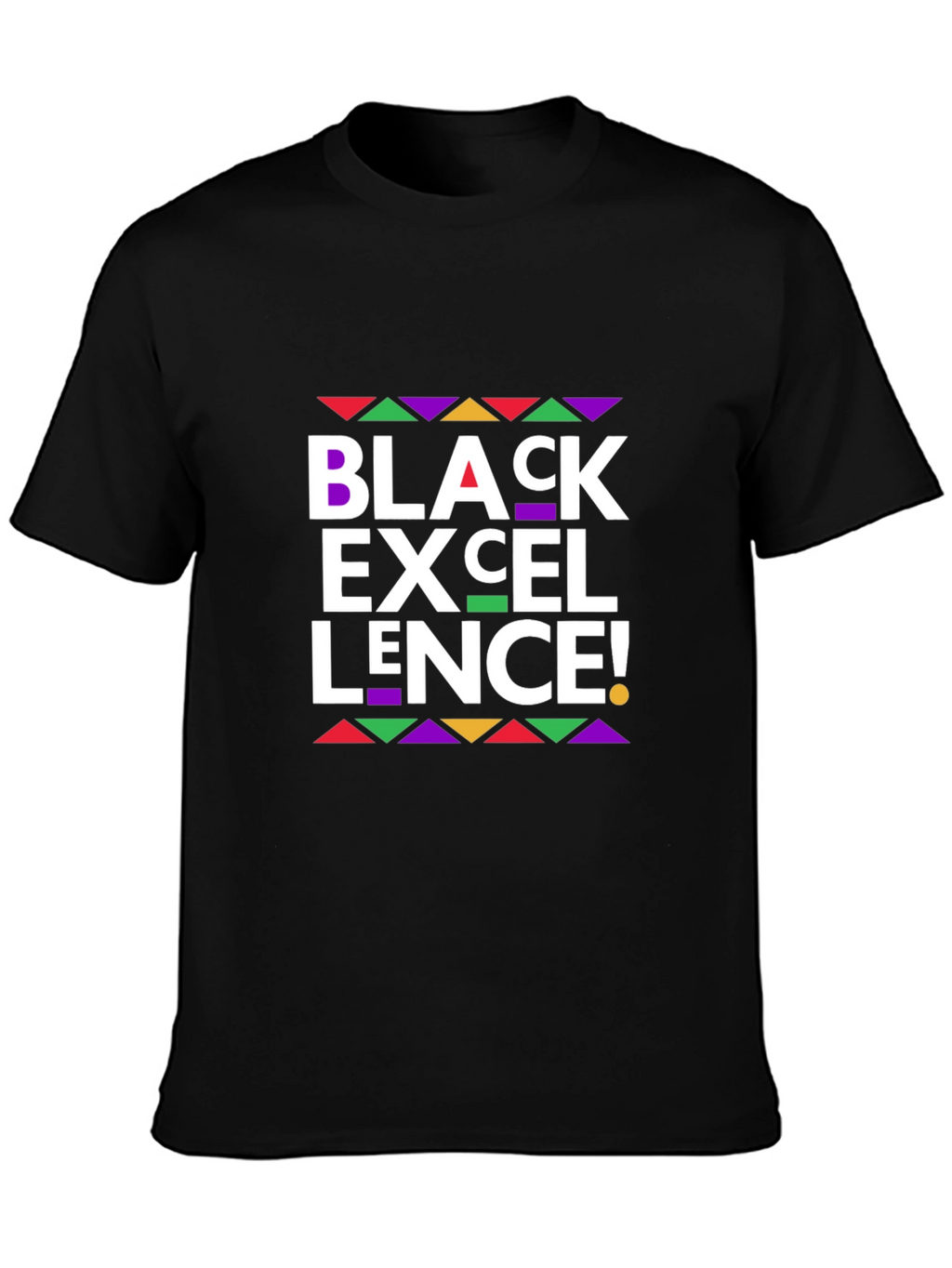 Black Excellence T-Shirt - Stylish Graphic Tee