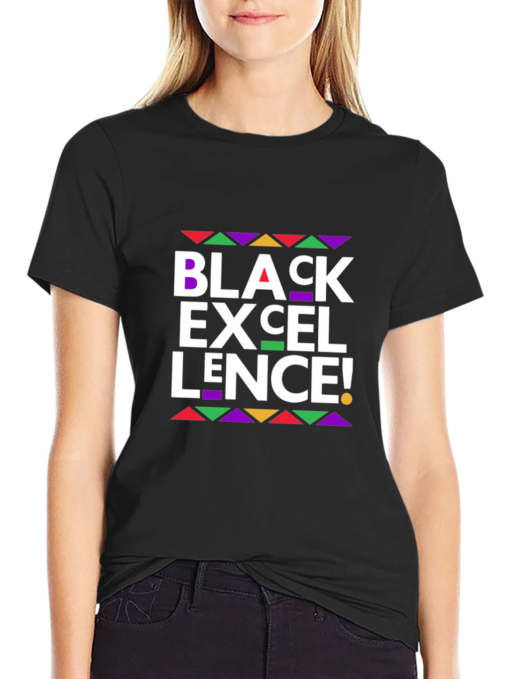 Black Excellence T-Shirt - Stylish Graphic Tee