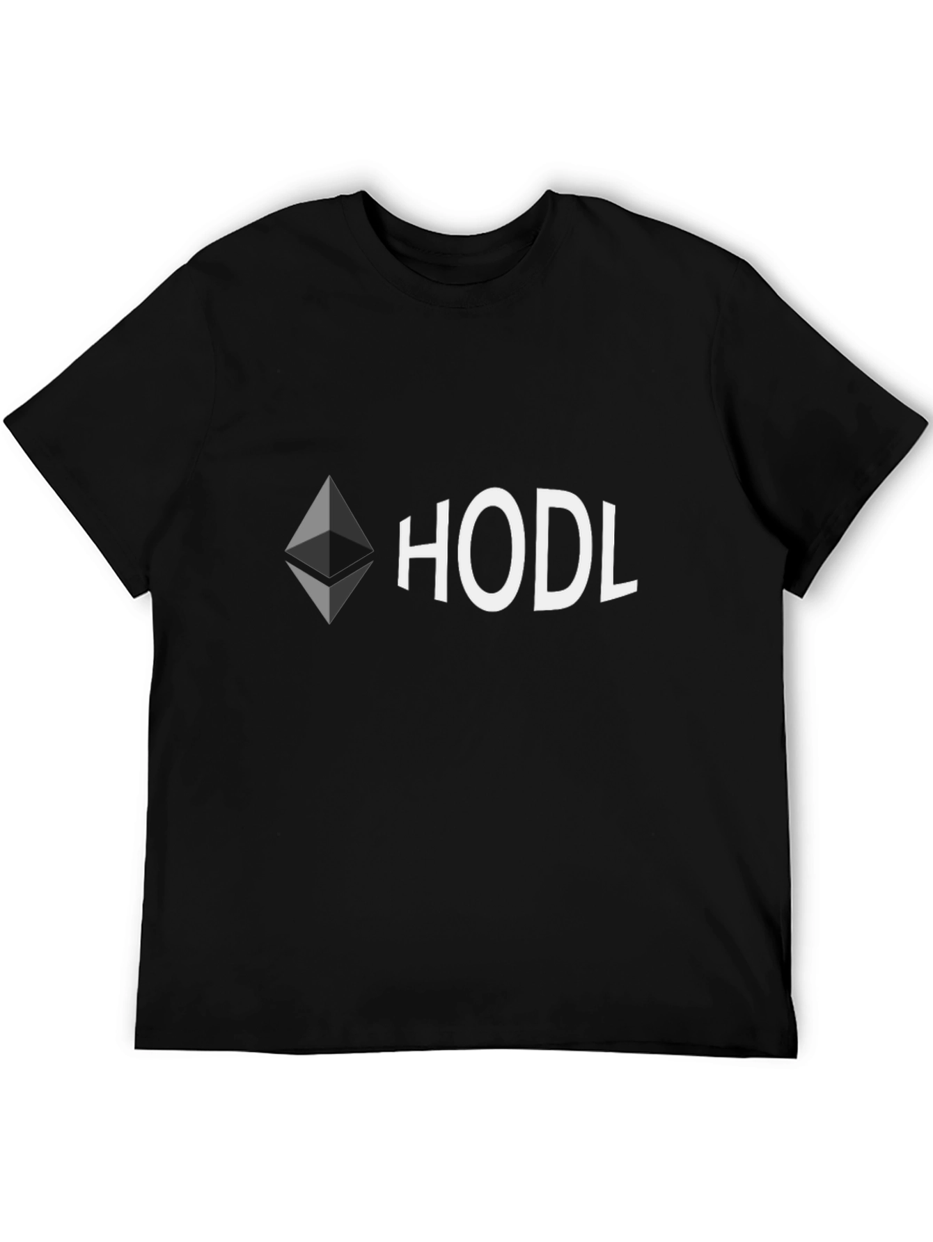 HODL Ethereum Crypto T-Shirt - Black