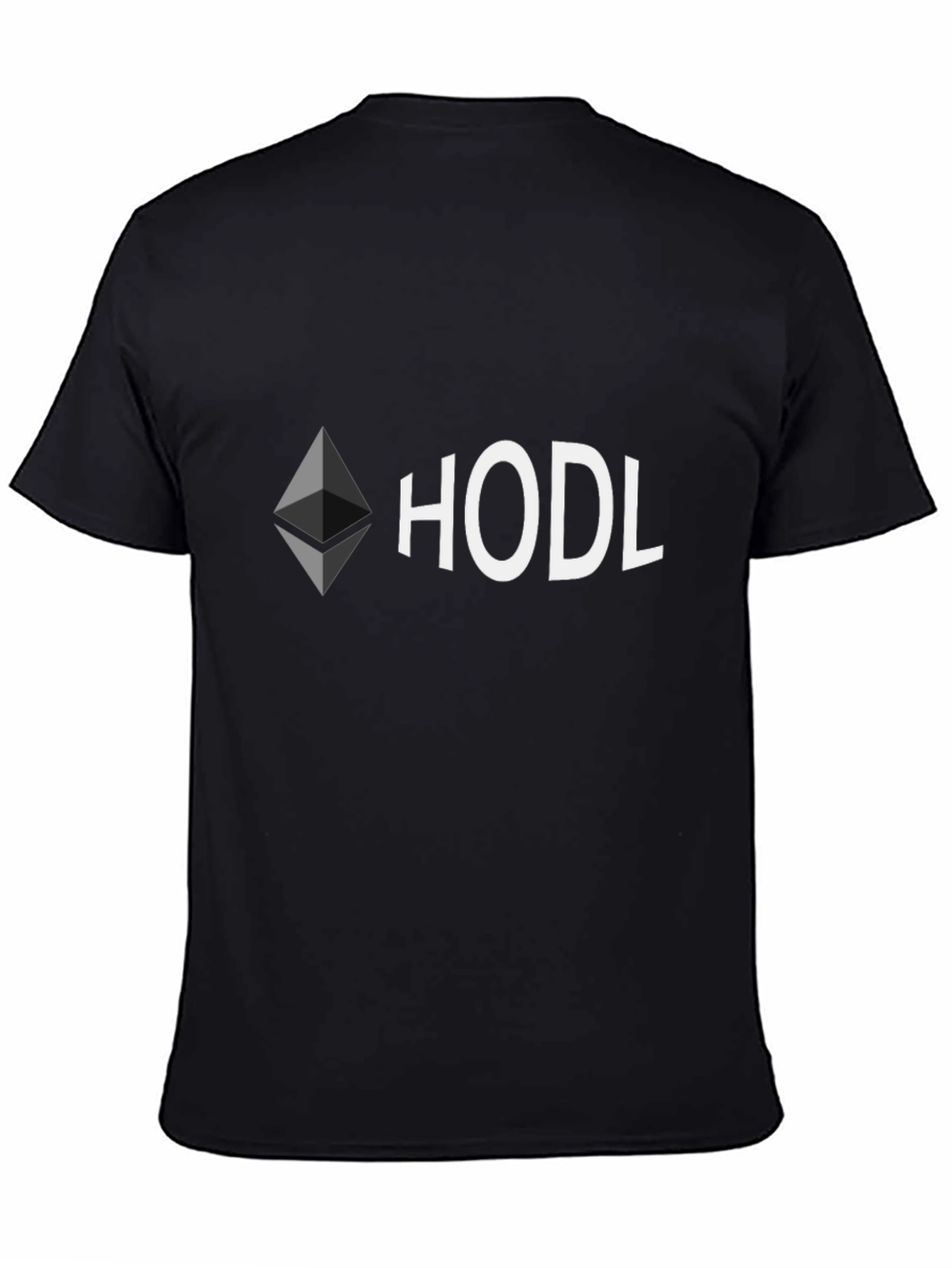 HODL Ethereum Crypto T-Shirt - Black