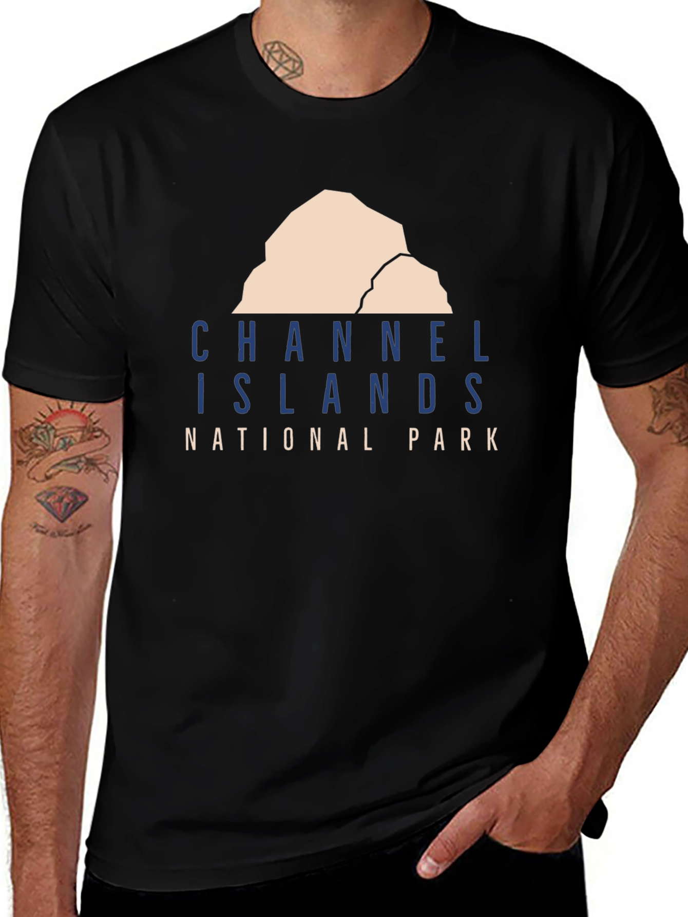 Channel Islands National Park Black T-Shirt