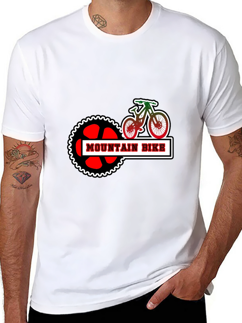 Mountain Bike Graphic T-Shirt - Ride in Style!