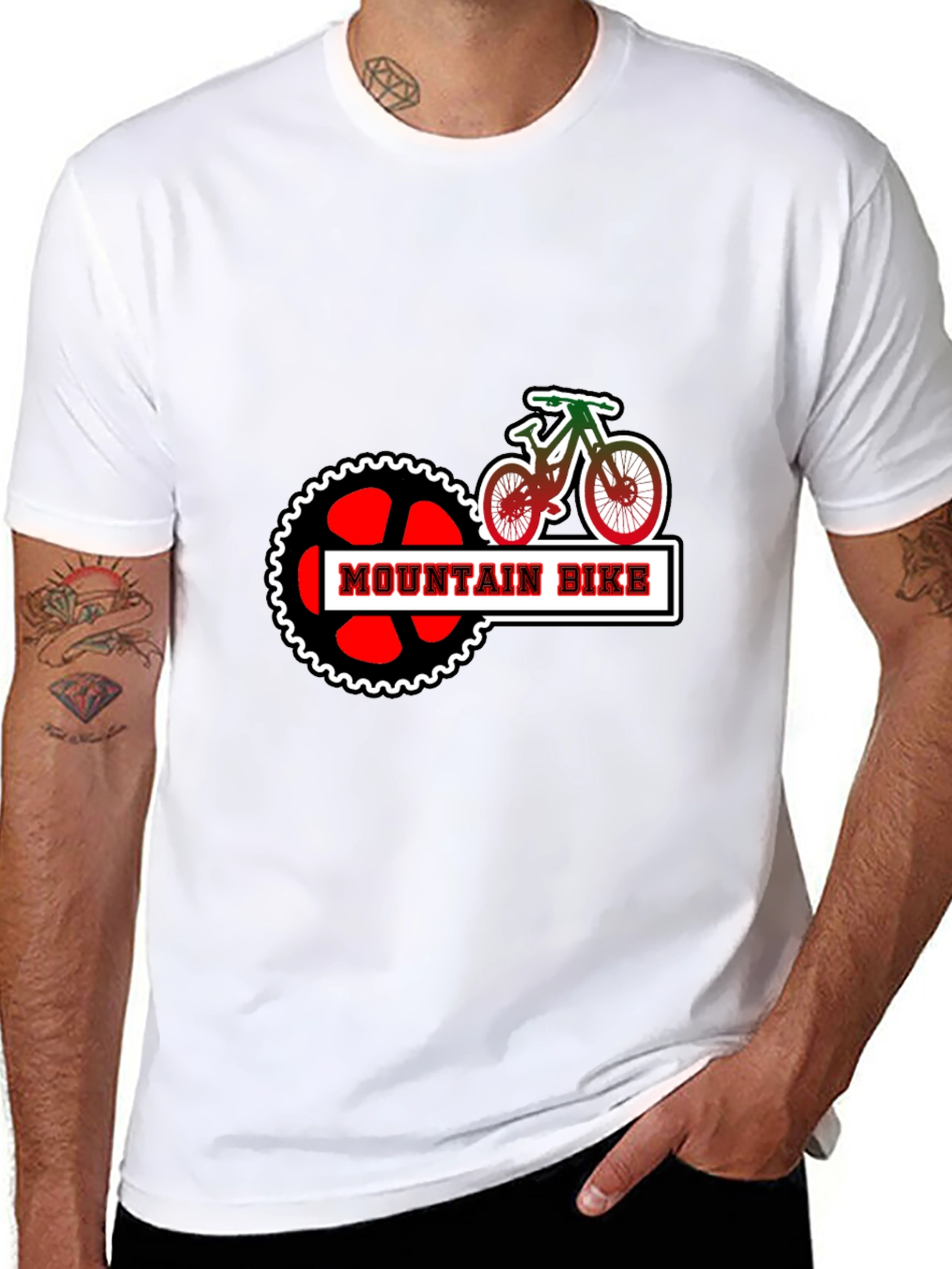 Mountain Bike Graphic T-Shirt - Ride in Style!
