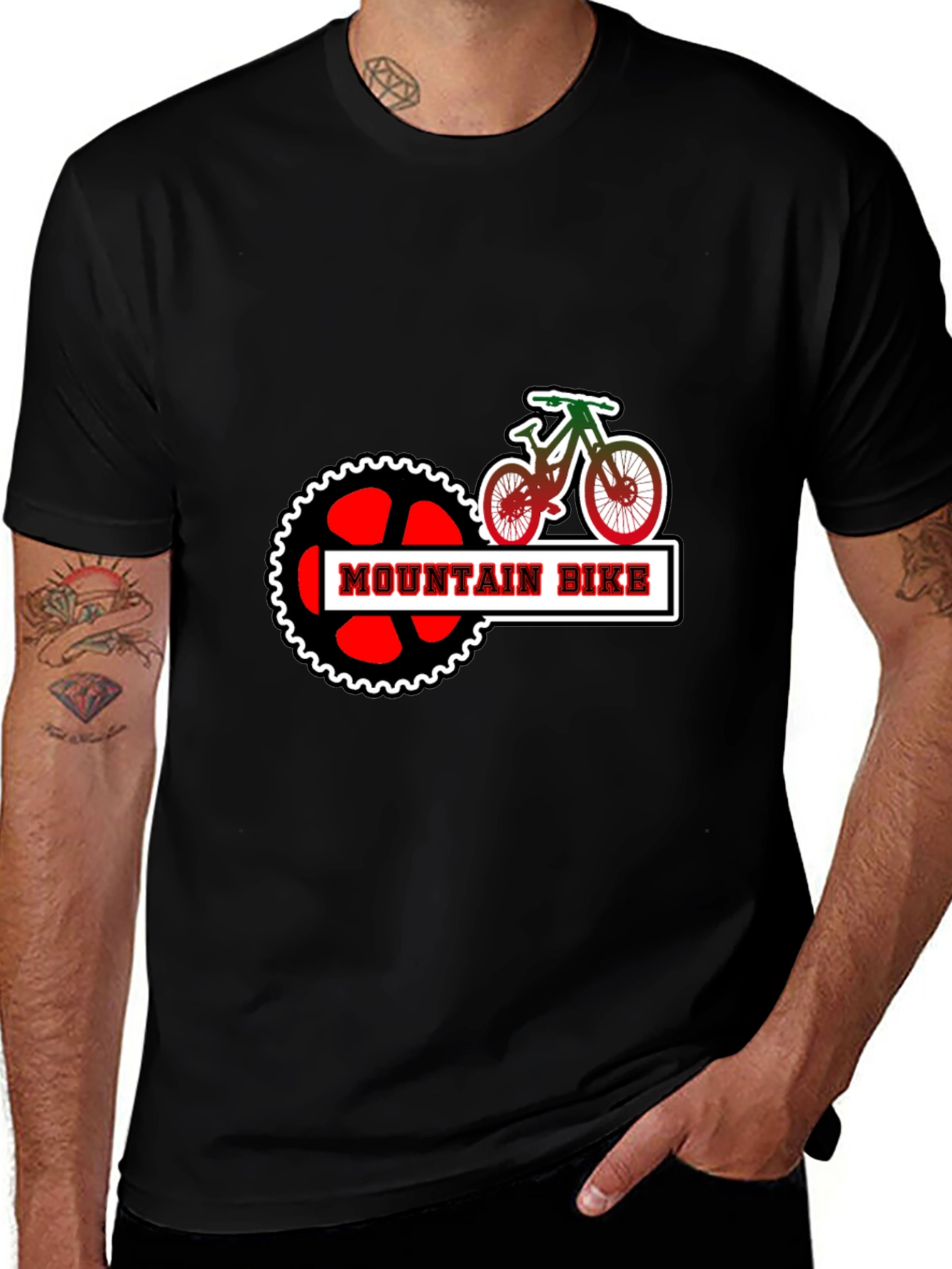 Mountain Bike Graphic T-Shirt - Ride in Style!