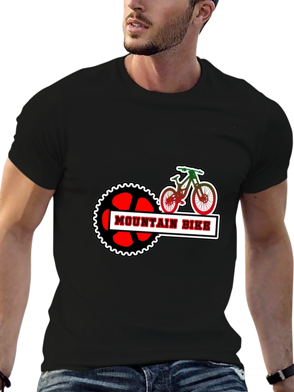 Mountain Bike Graphic T-Shirt - Ride in Style!