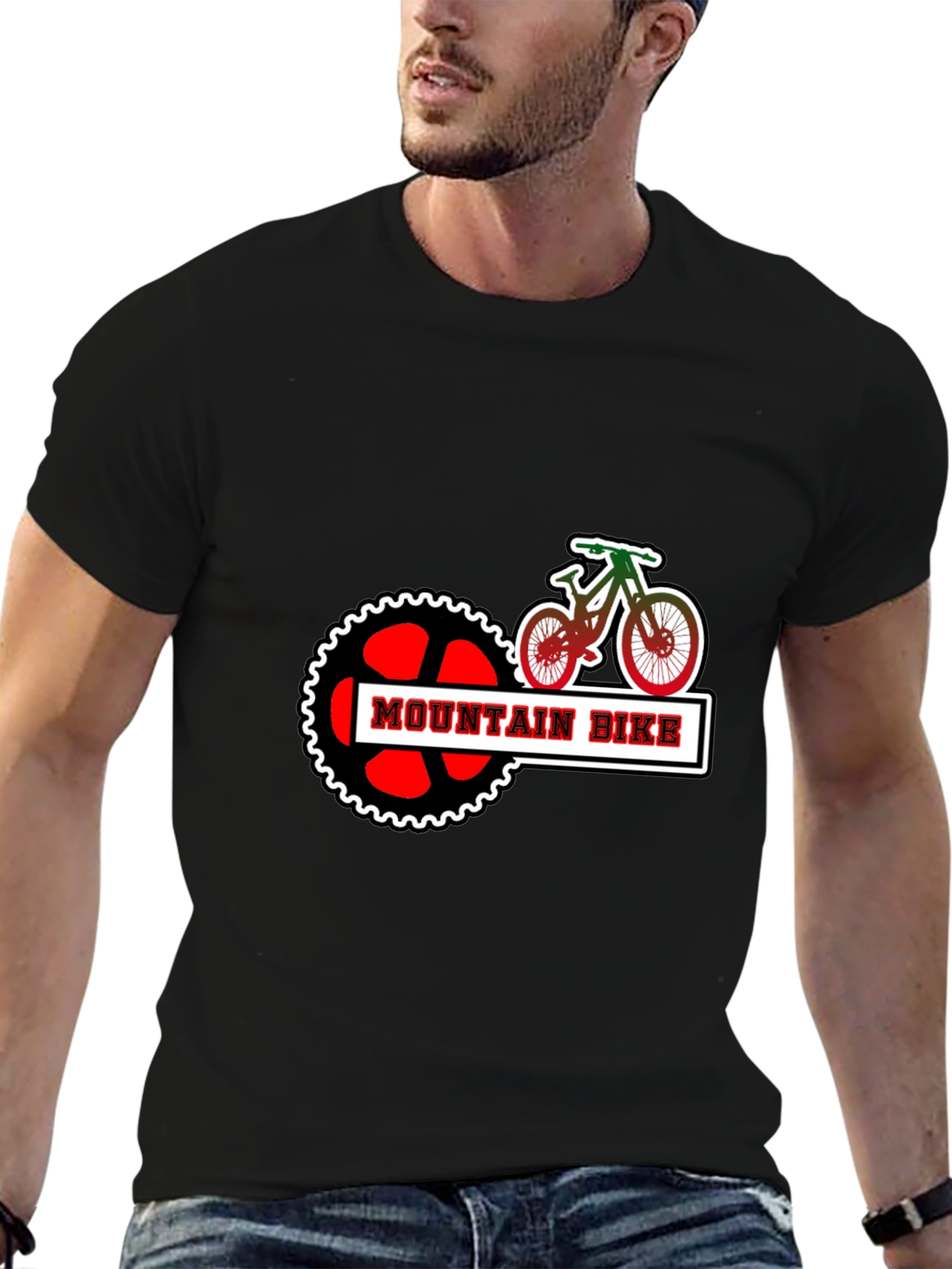 Mountain Bike Graphic T-Shirt - Ride in Style!
