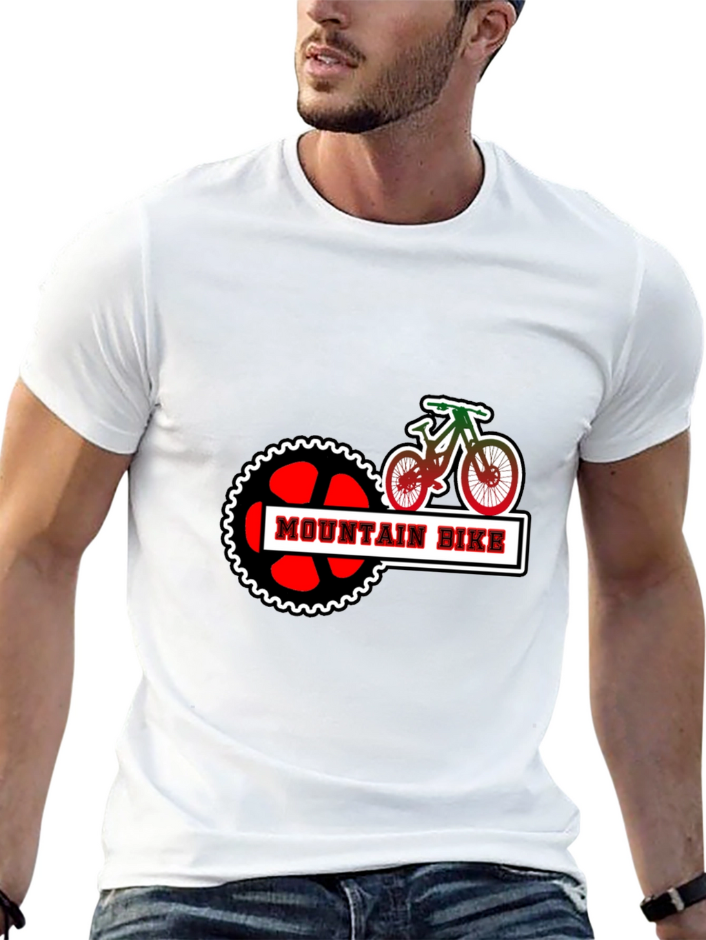 Mountain Bike Graphic T-Shirt - Ride in Style!