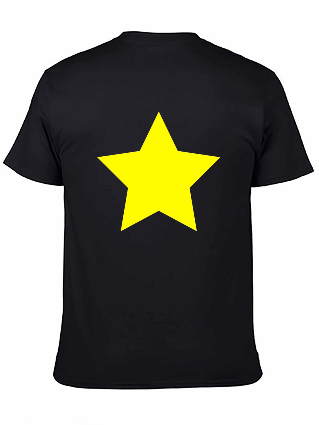 Star Graphic Black T-Shirt - Bold & Stylish