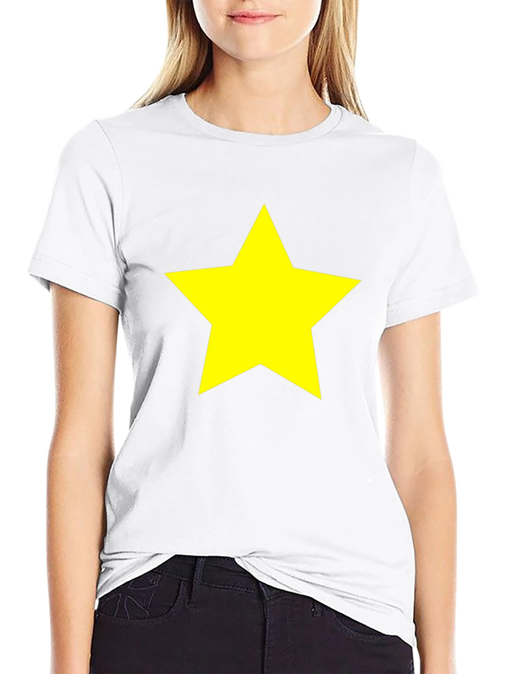 Star Graphic Black T-Shirt - Bold & Stylish