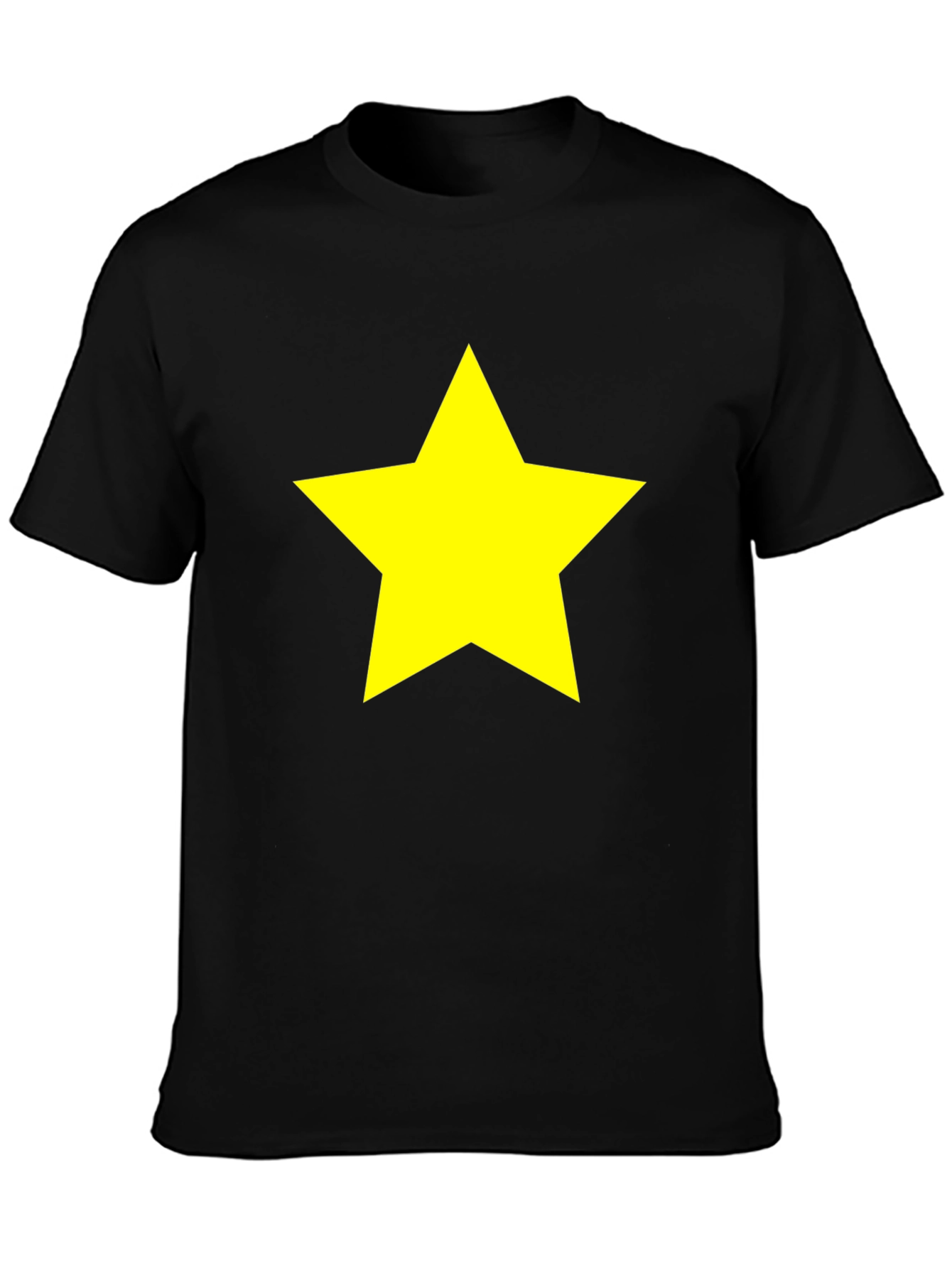 Star Graphic Black T-Shirt - Bold & Stylish