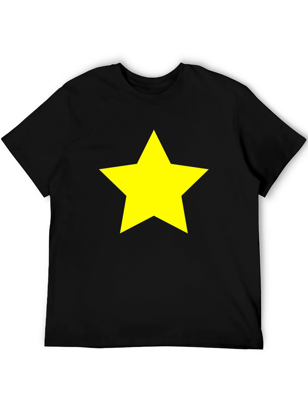 Star Graphic Black T-Shirt - Bold & Stylish