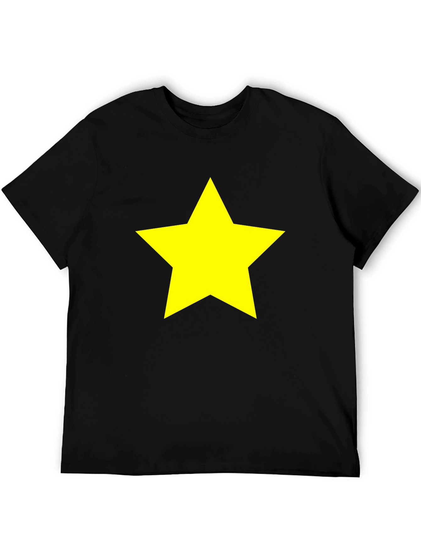 Star Graphic Black T-Shirt - Bold & Stylish