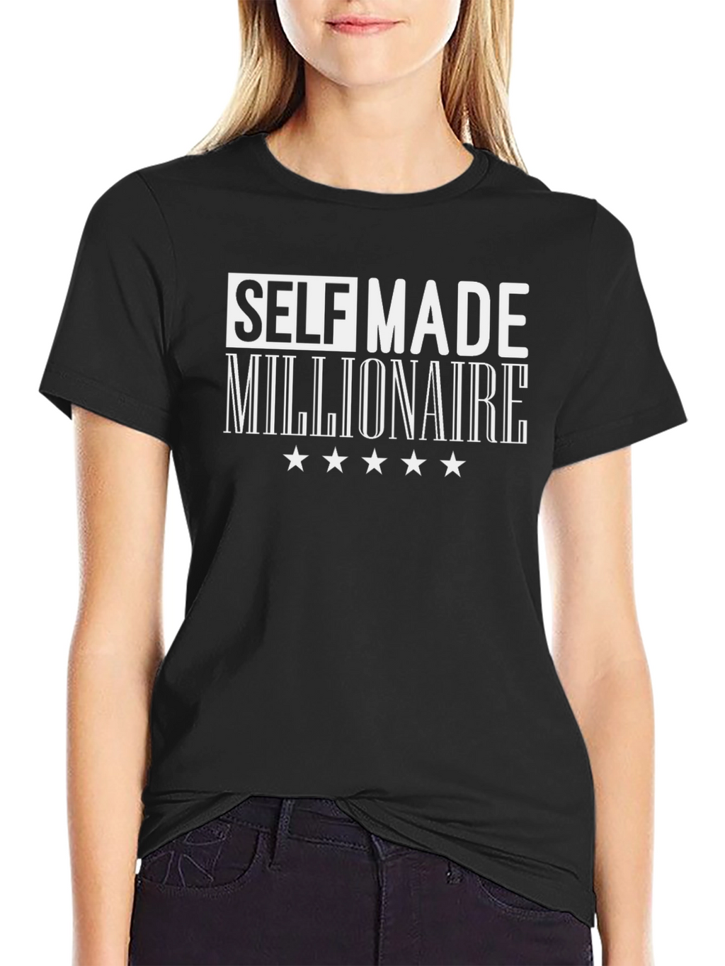 Self Made Millionaire Graphic T-Shirt