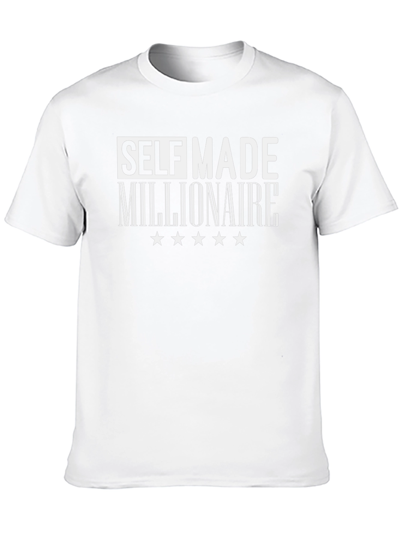 Self Made Millionaire Graphic T-Shirt