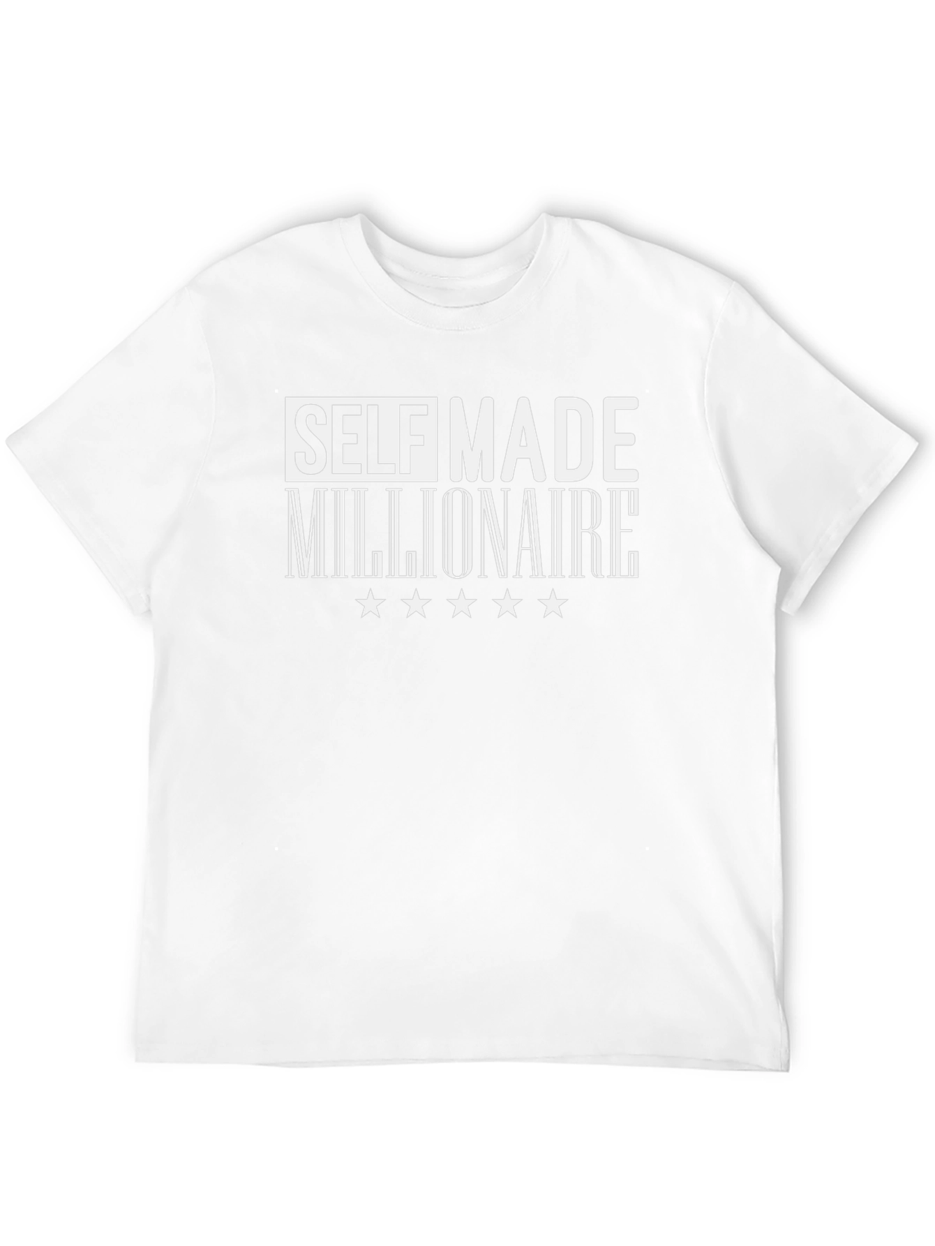 Self Made Millionaire Graphic T-Shirt