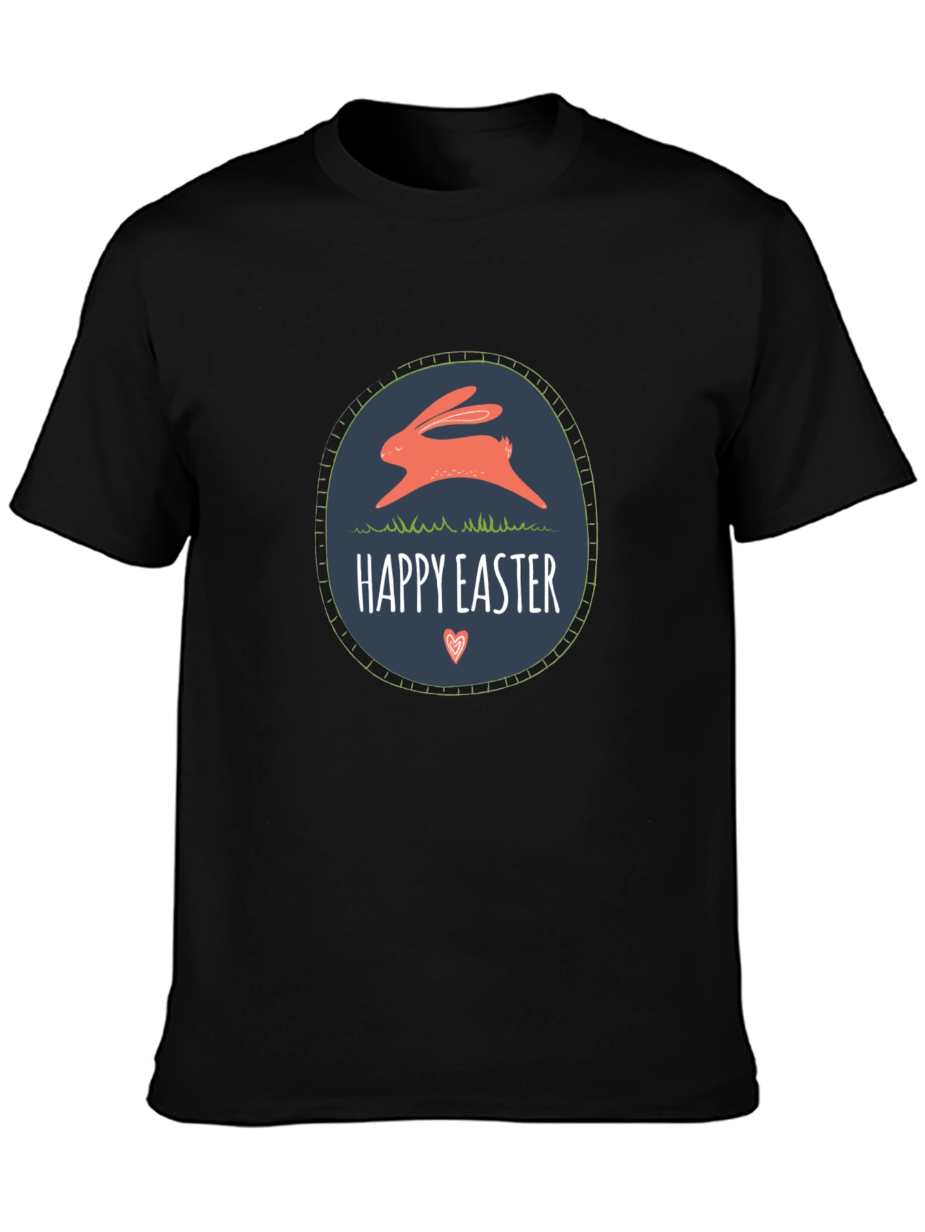 Happy Easter Rabbit Graphic T-Shirt