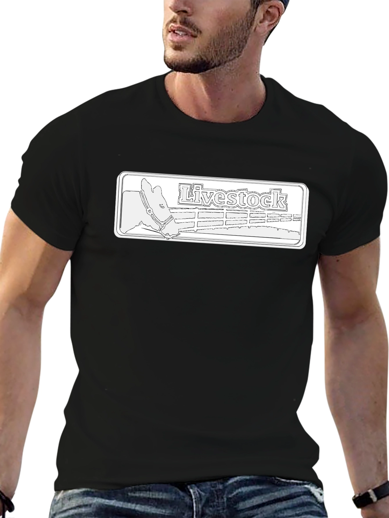 Livestock Graphic Tee - Farm Life Shirt