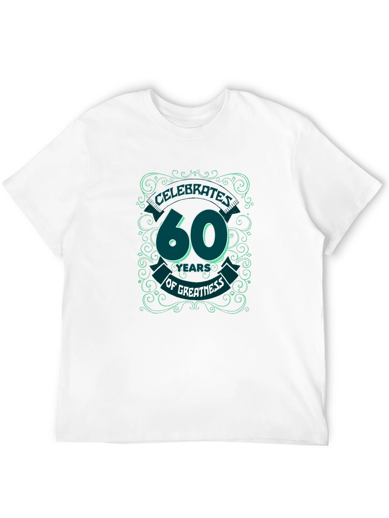 Celebrate 60 Years Black Graphic Tee