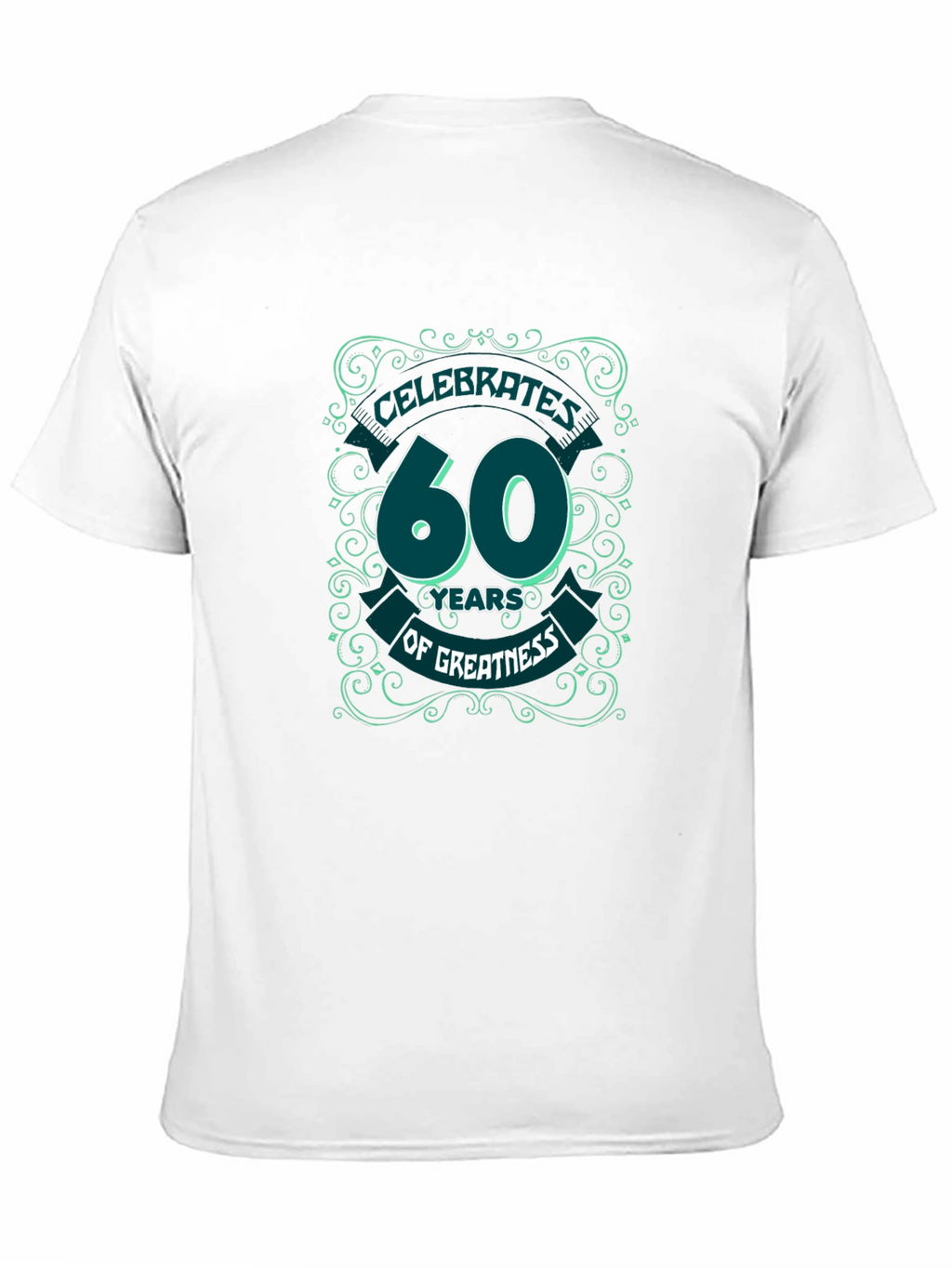 Celebrate 60 Years Black Graphic Tee