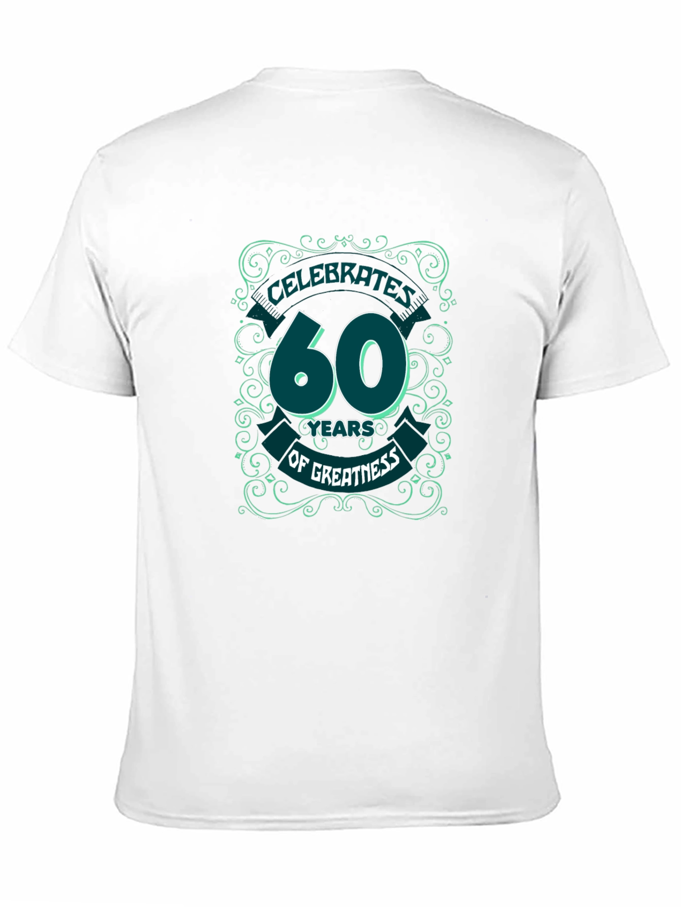 Celebrate 60 Years Black Graphic Tee