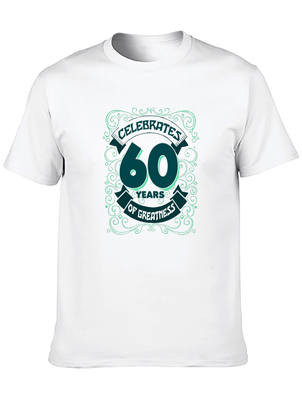 Celebrate 60 Years Black Graphic Tee