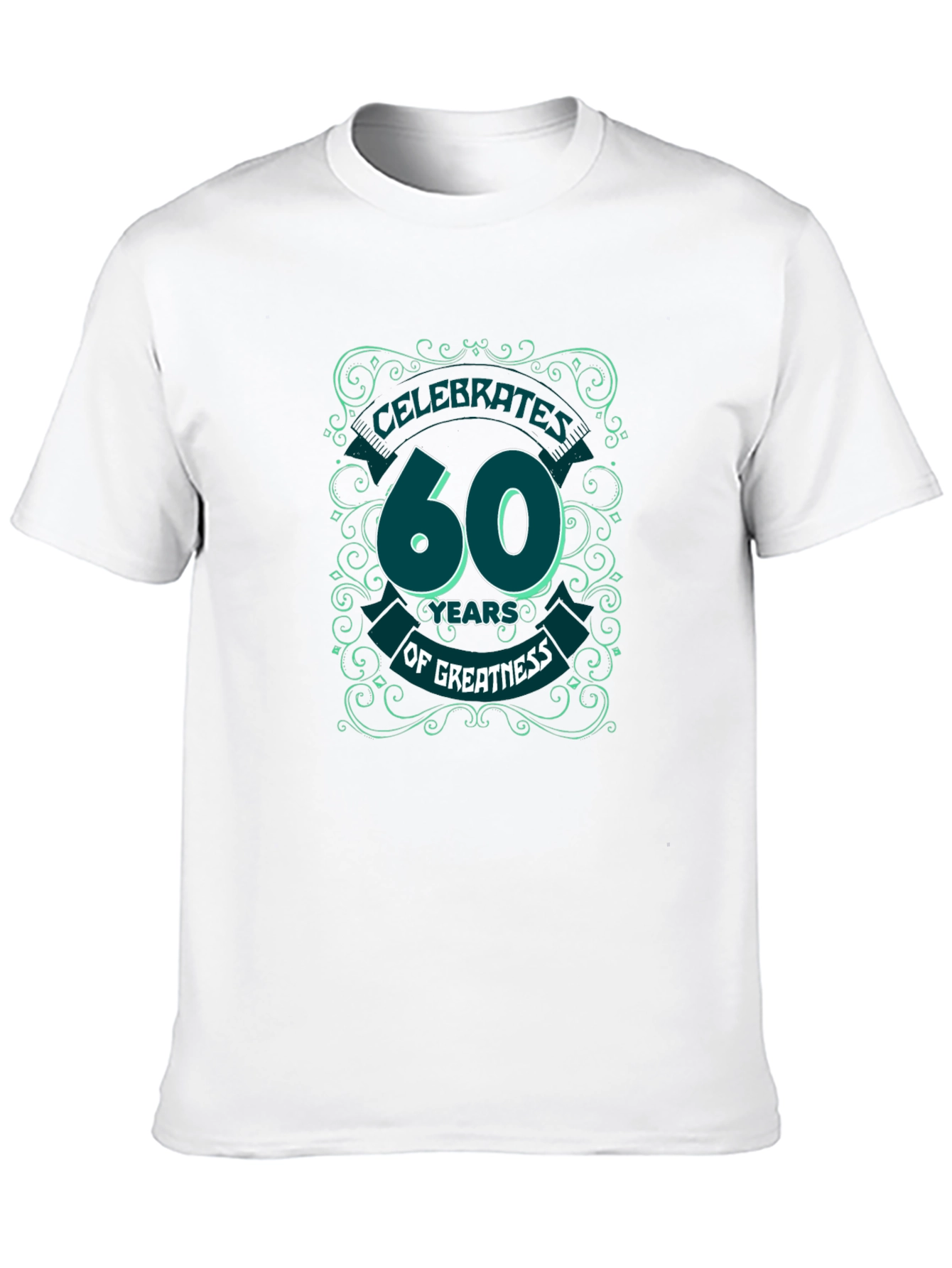 Celebrate 60 Years Black Graphic Tee
