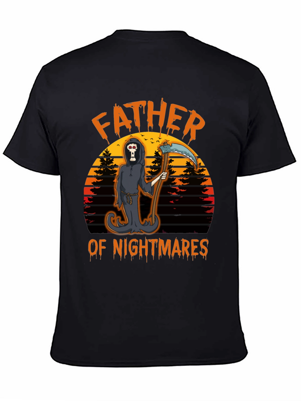 Father of Nightmares Graphic Tee - Halloween