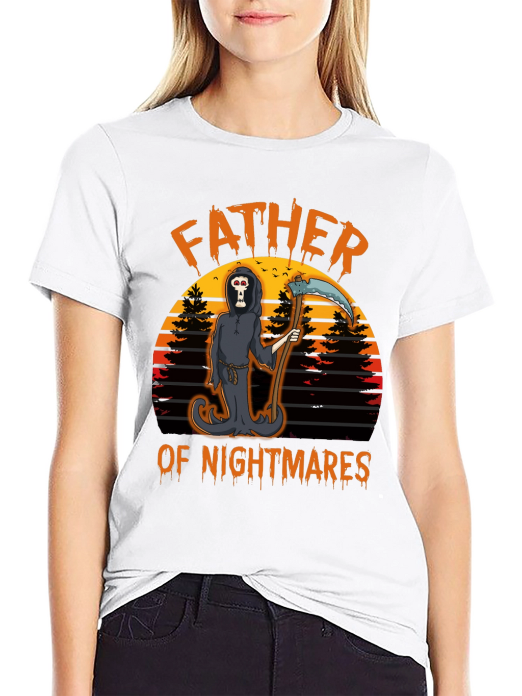 Father of Nightmares Graphic Tee - Halloween