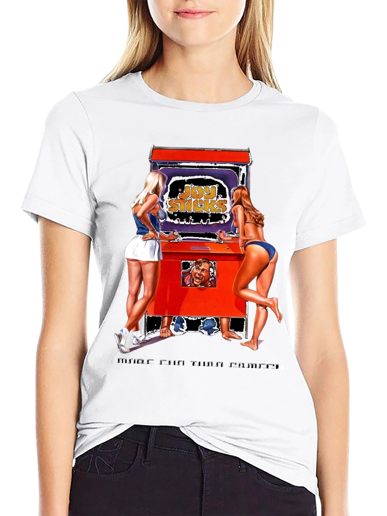 Retro Joy Sticks Arcade T-Shirt