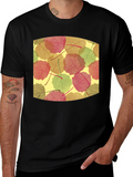 Leaf Pattern Tee - Nature Inspired Comfort