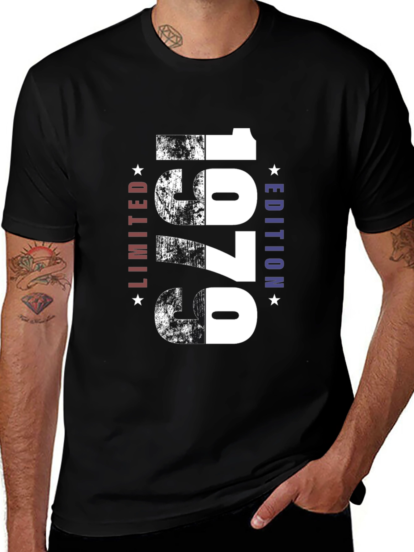 Vintage 1970 Limited Edition Black T-Shirt