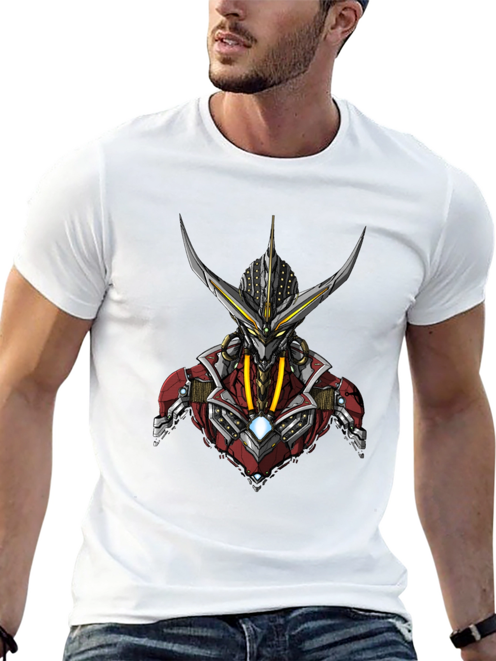 Mech Warrior Graphic Tee