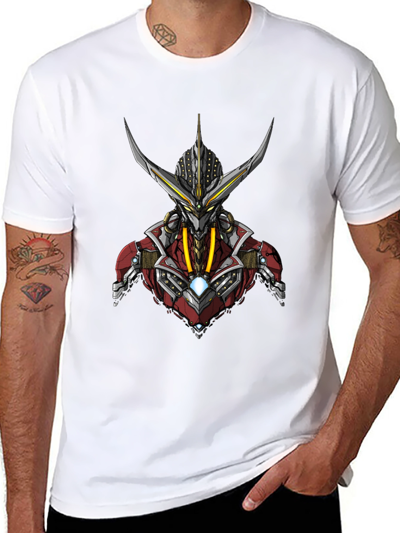 Mech Warrior Graphic Tee