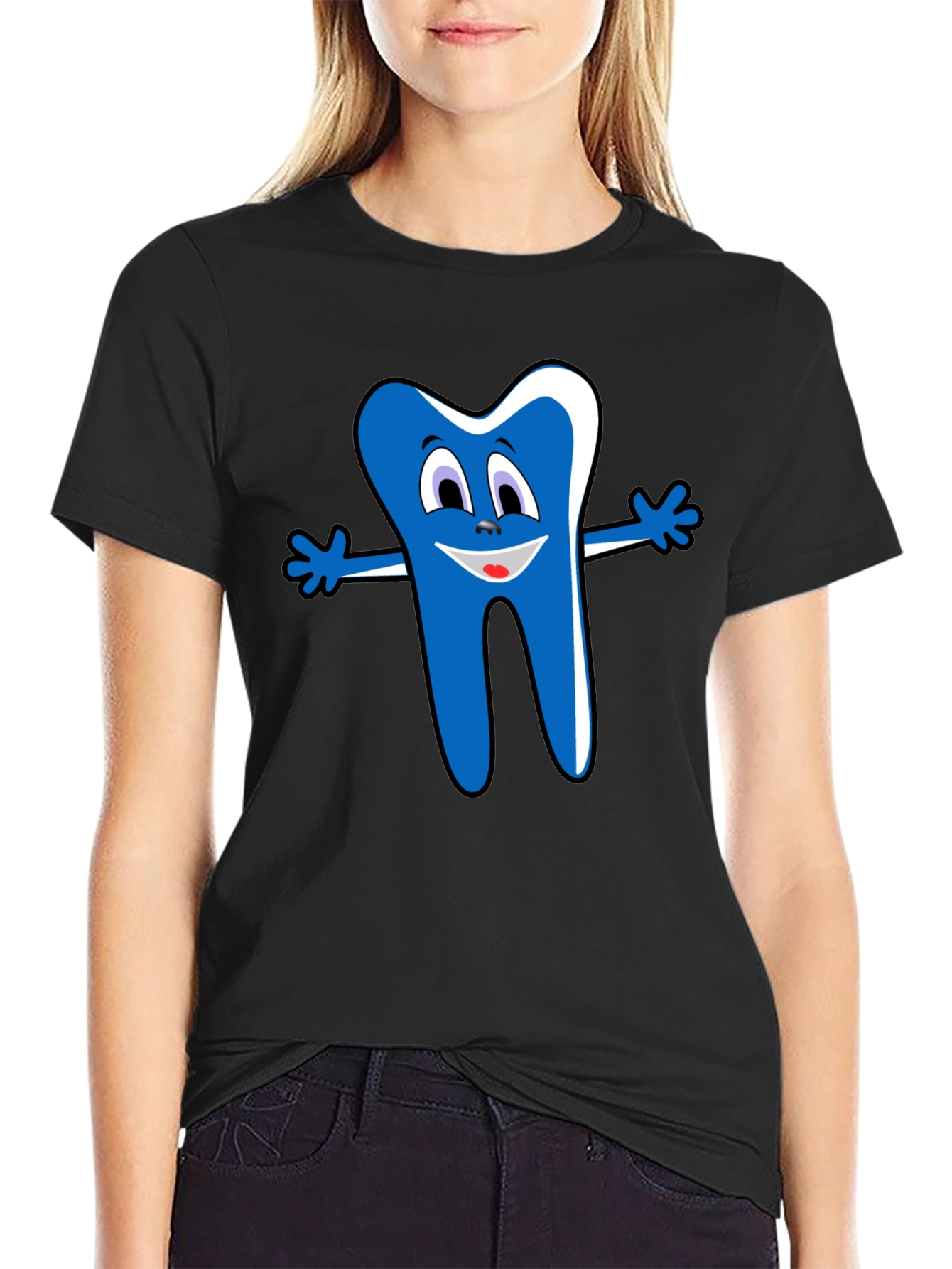 Funny Tooth Graphic T-Shirt