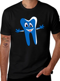 Funny Tooth Graphic T-Shirt