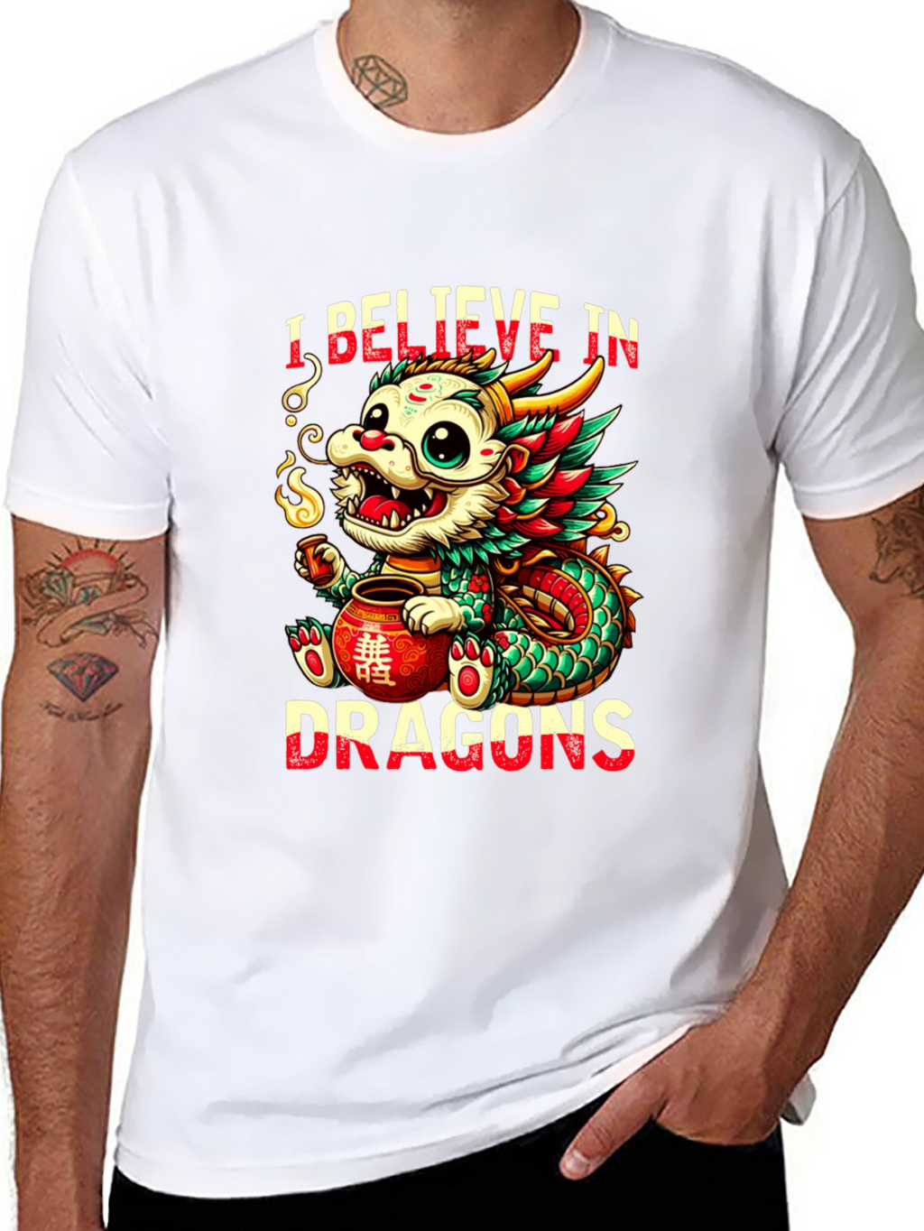 I Believe in Dragons Graphic T-Shirt