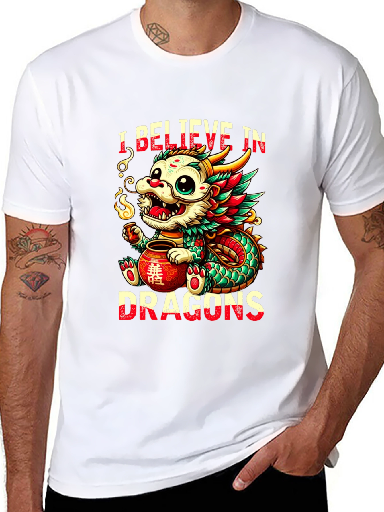 I Believe in Dragons Graphic T-Shirt