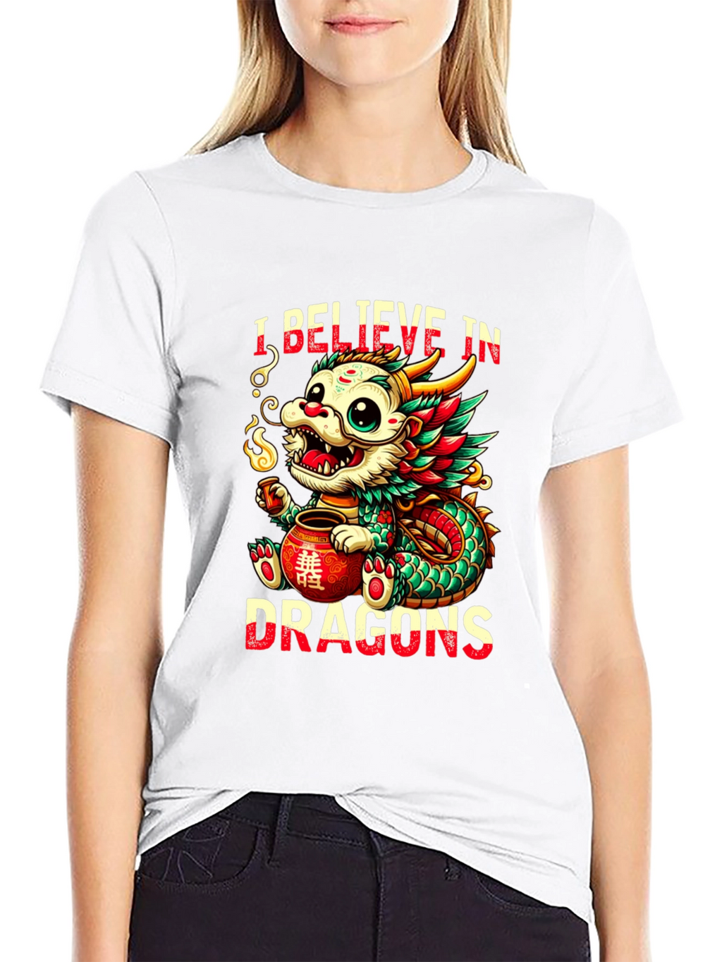 I Believe in Dragons Graphic T-Shirt
