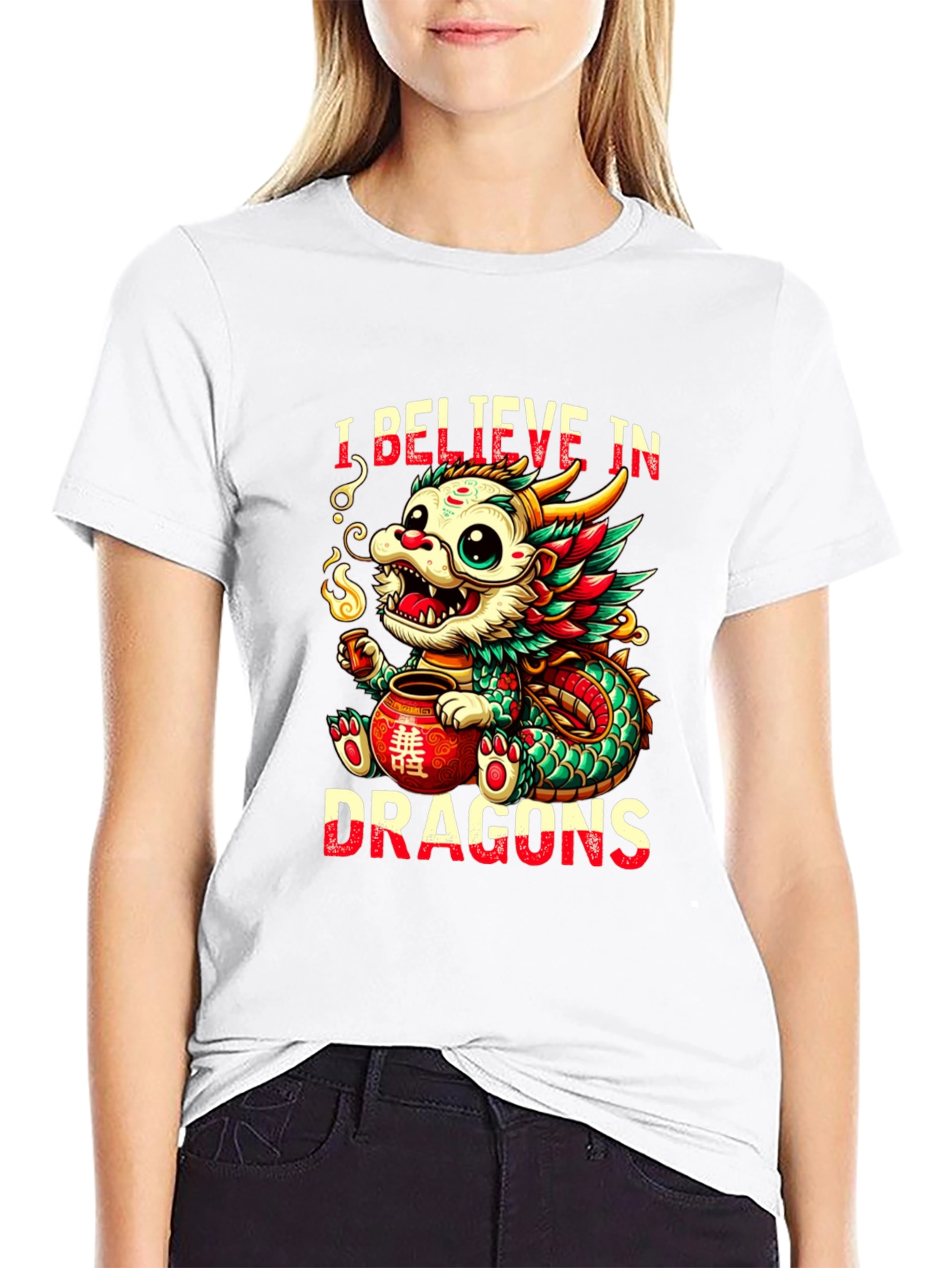 I Believe in Dragons Graphic T-Shirt