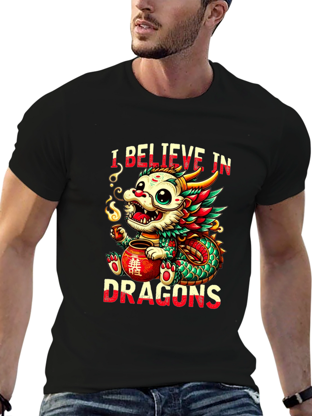 I Believe in Dragons Graphic T-Shirt
