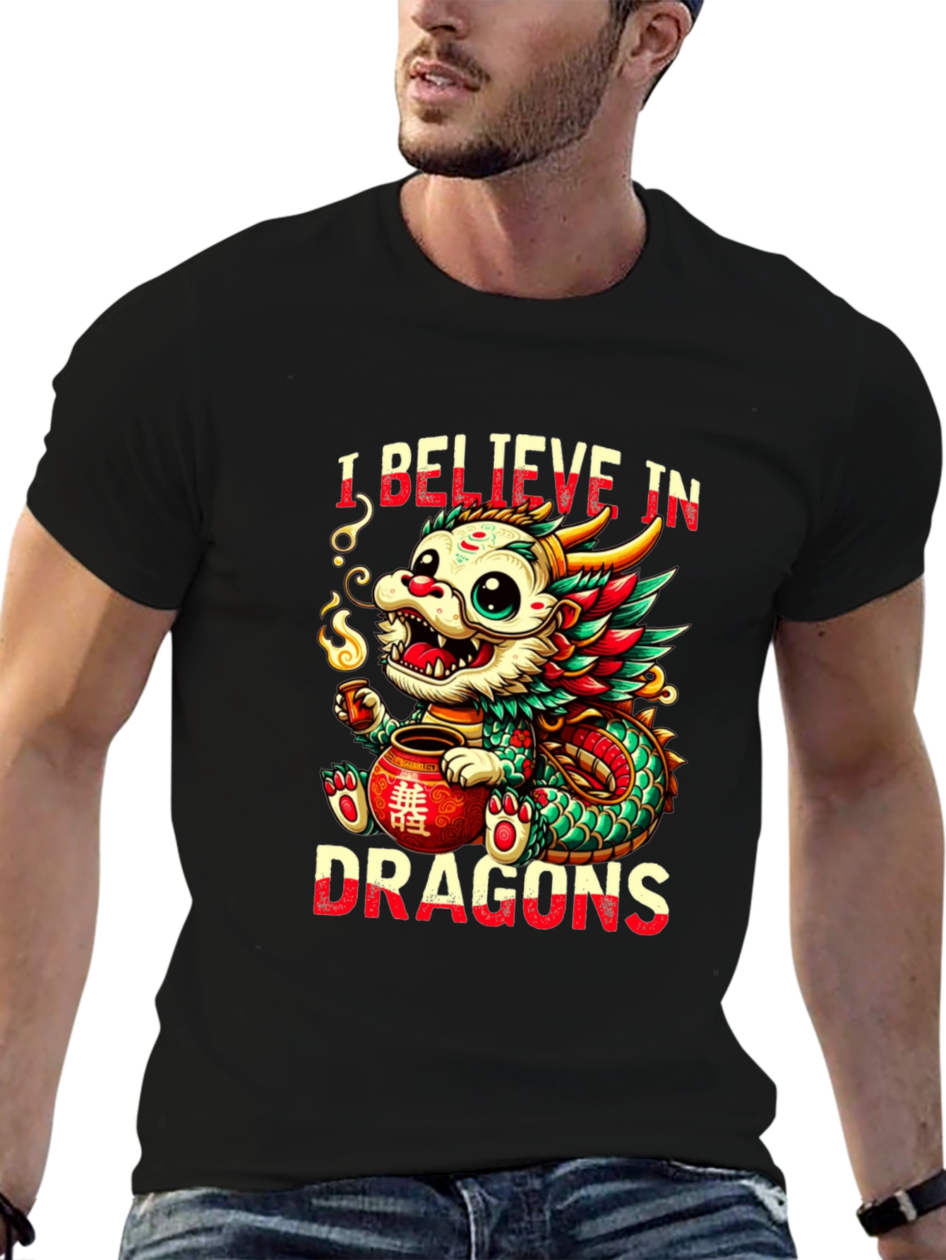 I Believe in Dragons Graphic T-Shirt