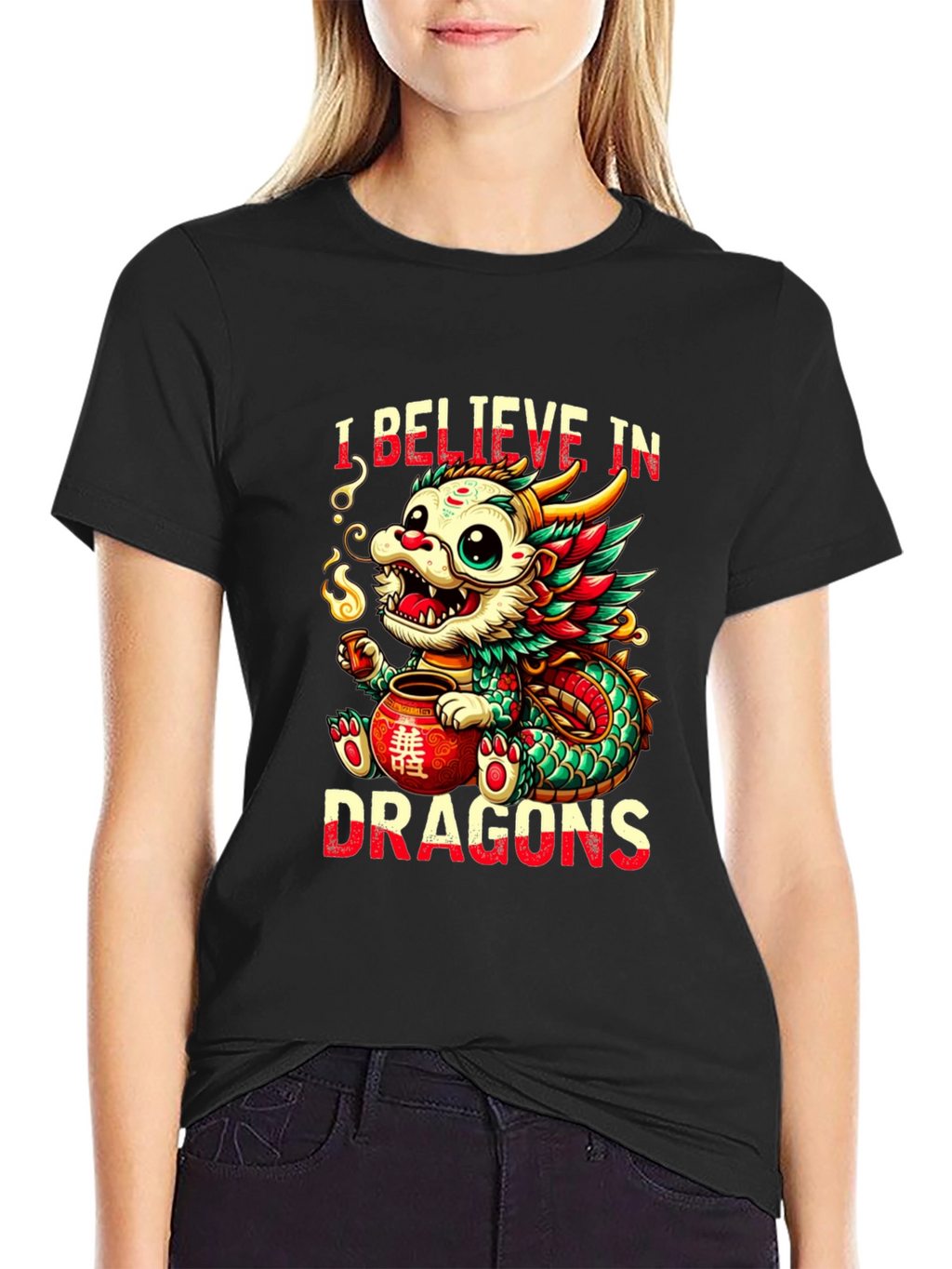 I Believe in Dragons Graphic T-Shirt